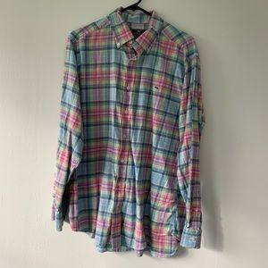 Vineyard Vines Slim Fit Whale Shirt Size L